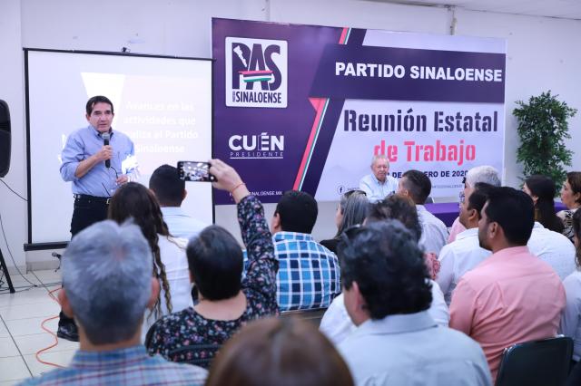 La estructura estatal del Partido Sinaloense se reÃºne para hacer un balance y definir estrategia ru
