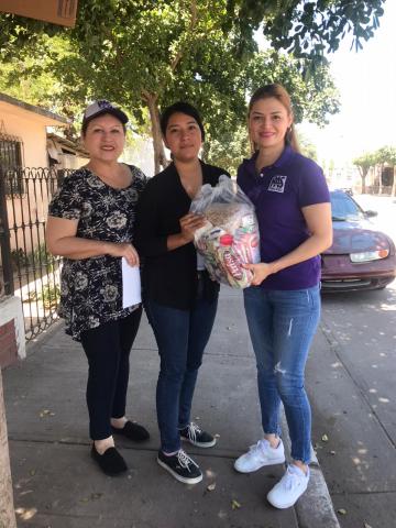 APOYA PARTIDO SINALOENSE EN AHOME A FAMILIAS VULNERABLES