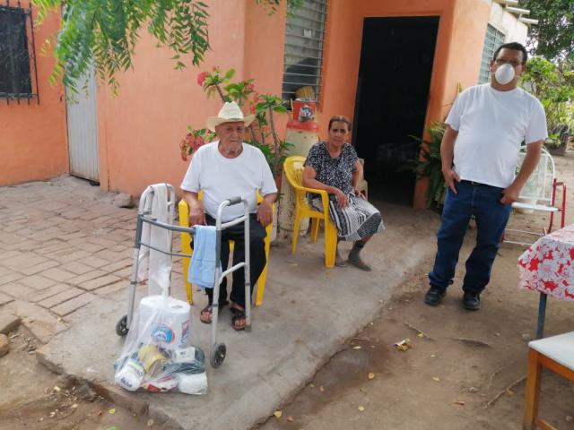 El Partido Sinaloense de Salvador Alvarado hace llegar apoyos alimenticios a la poblaciÃ³n de este m