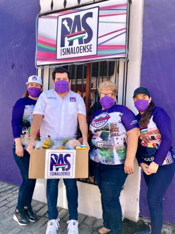 El Partido Sinaloense atento a las necesidades de la poblaciÃ³n de CosalÃ¡. 