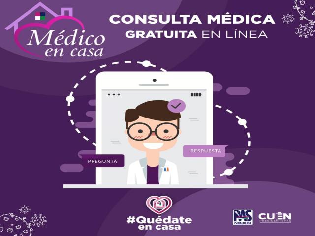 â€œEs mucha la gente que ha requerido el programa Consulta MÃ©dica en LÃ­neaâ€ â€œHagamos un esfuer