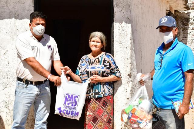 En el Fuerte, colonias y comunidades son visitadas por el Partido Sinaloense