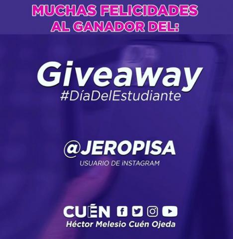 HÃ©ctor Melesio CuÃ©n Ojeda festeja a los estudiantes en su dÃ­a y cumple su compromiso con ellos.
