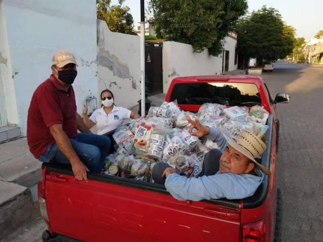 PAS Mocorito en apoyo permanente a familias vulnerables