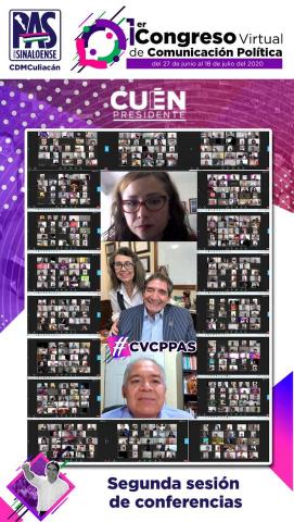  PARTIDO SINALOENSE PRIMER CONGRESO VIRTUAL DE CAPACITACIÃ“N POLÃTICA FORTALECIENDO LIDERAZGOS