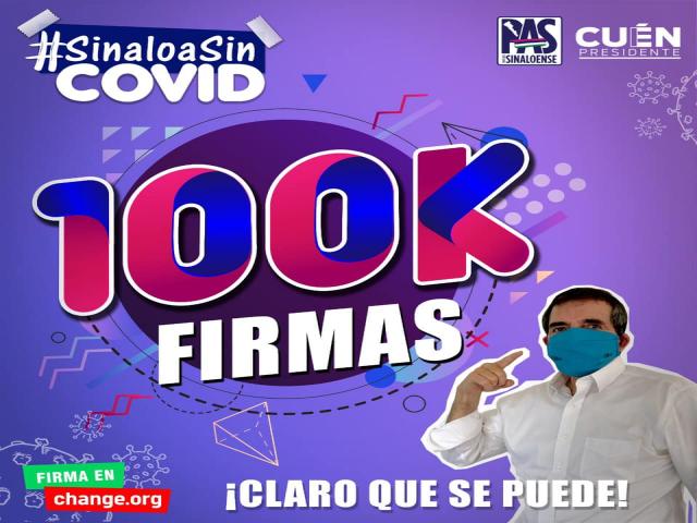 La plataforma Change.org declara victoria al haberse recopilado mÃ¡s de 100 mil firmas para el uso o