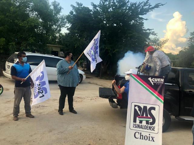 El Partido Sinaloense activa y recupera espacios del municipio de Choix. 