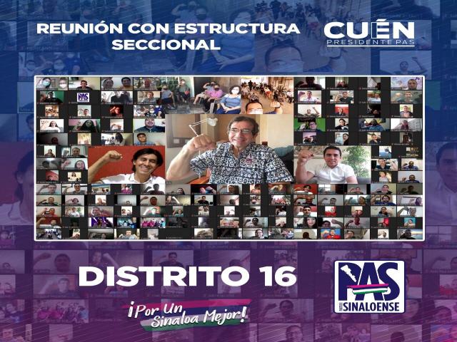 Octava reuniÃ³n de validaciÃ³n de los ComitÃ©s Seccionales que lleva a cabo el Partido Sinaloense. 