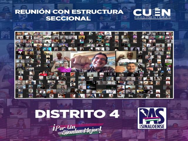 Novena reuniÃ³n de validaciÃ³n de los ComitÃ©s Seccionales realiza el Partido Sinaloense. 