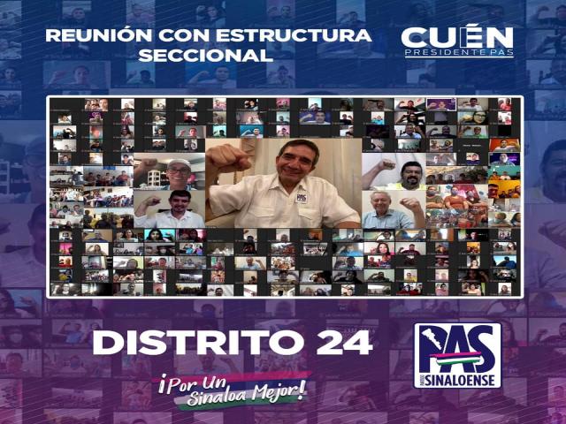En reuniÃ³n nÃºmero 16 el Partido Sinaloense valida los ComitÃ©s Seccionales del distrito electoral 