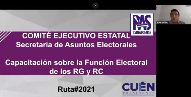 El Partido Sinaloense inicia la jornada de capacitaciÃ³n a los Representantes de Casillas (RC) y Rep