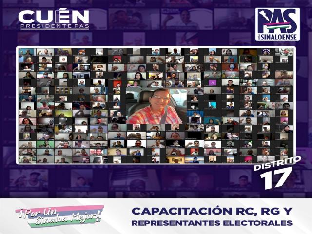 ContinÃºa la capacitaciÃ³n de Representantes de Casillas (RC) y Representantes Generales (RG) en el 