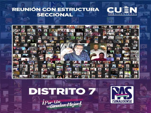 En la reuniÃ³n nÃºmero 18 el Partido Sinaloense valida los ComitÃ©s Seccionales del distrito elector