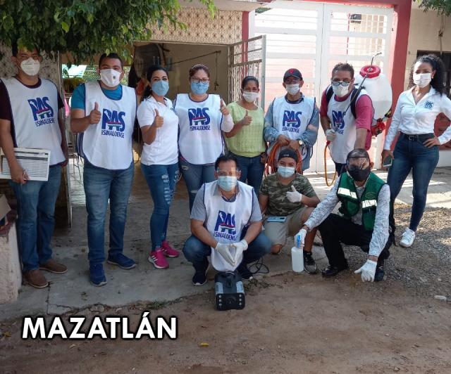 En CuliacÃ¡n y MazatlÃ¡n el Partido Sinaloense lleva a cabo actividades simultaneas en colonias popu