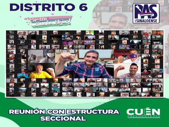 En la reuniÃ³n nÃºmero 20 el Partido Sinaloense valida los ComitÃ©s Seccionales del distrito elector
