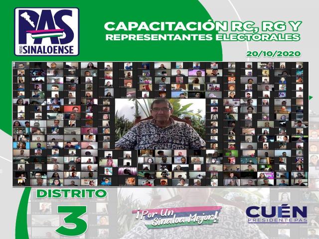 El Partido Sinaloense, en reuniÃ³n nÃºmero 15, continÃºa la CapacitaciÃ³n de Representantes Generale