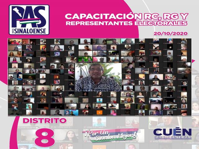 Es la reuniÃ³n nÃºmero 16 que realiza el Partido Sinaloense para capacitar a sus Representantes de C
