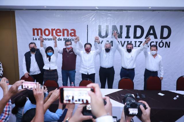 Héctor Melesio Cuén Ojeda se suma a la candidatura de Rubén Rocha Moya para que alcance la gubernatu