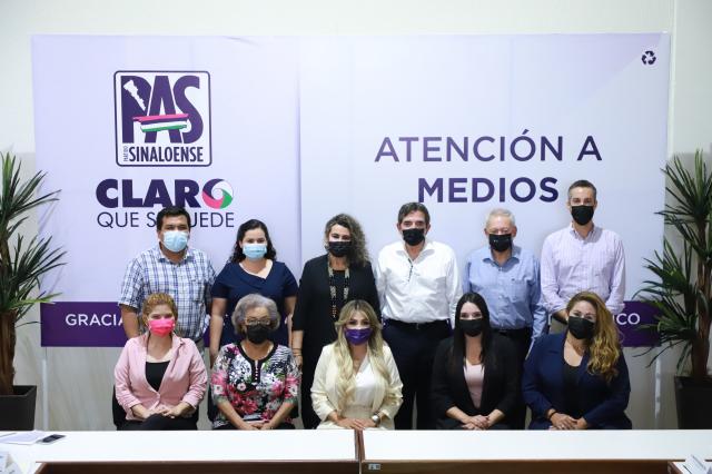 Registra el PAS a su bancada ante el Congreso del Estado