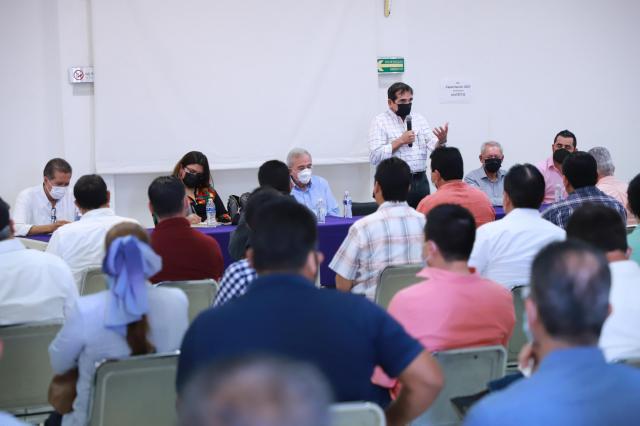 El gobernador electo Rubén Rocha Moya y el presidente del PAS coordinan reunión conjunta de MORENA y