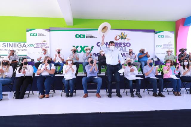 La Central Campesina Independiente -CCI-, en el marco de su XXV Congreso Estatal acuerda adherirse a