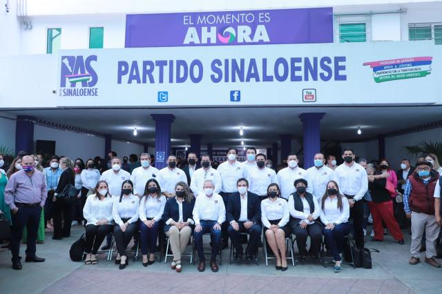 El Partido Sinaloense renueva la Mesa Directiva y Comités Municipales el Dr. Víctor Antonio Corrales