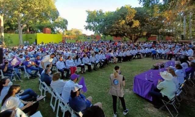 Masiva respuesta en apoyo al nuevo CDM del PAS en Guasave