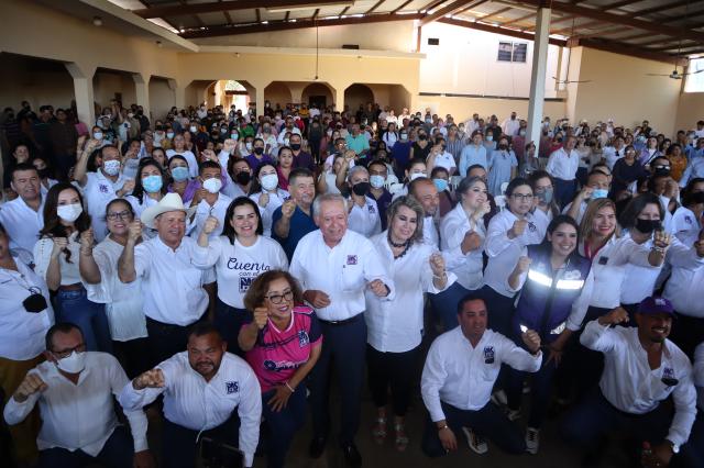 En la región del Évora se afianza el Partido Sinaloense con nuevas estructuras.