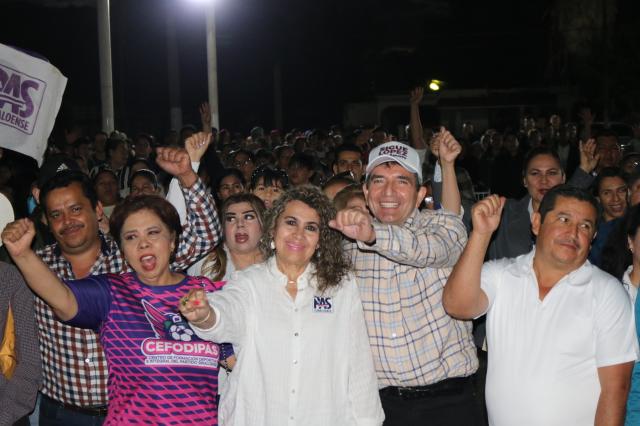 No hay mejor muestra de crecimiento del Partido Sinaloense como lo es el compromiso y la lealtad a l