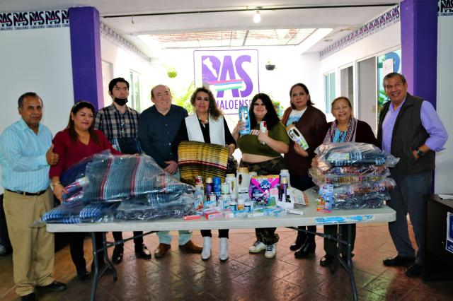 Continúa la confianza de la gente hacia el PAS se recibe donación de medicamentos, material de limpi