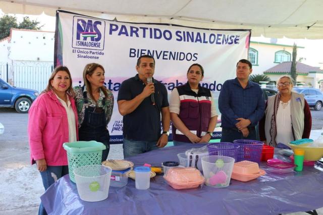 El Partido Sinaloense lleva Brigada Comunitaria de Salud y Bienestar Social a la sindicatura de Quil