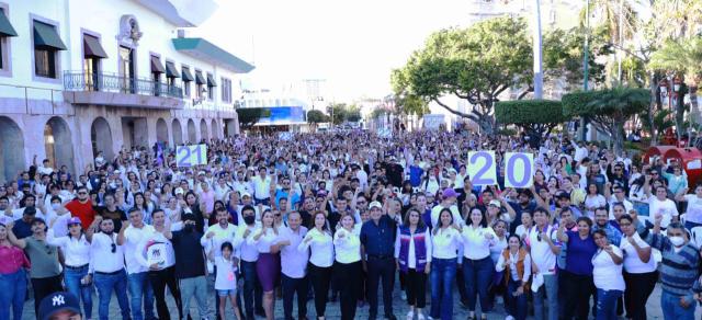  En Mazatlán se sintió la fuerza del PAS, 1056 militantes refuerzan su compromiso con el partido.