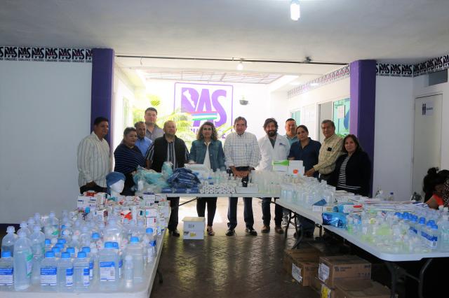 La donación de medicamento al PAS es muestra de la confianza que estamos trabajando bien para los qu