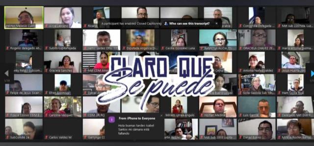 El trabajo no se detiene en el Partido Sinaloense pues se requiere estar bien firmes para el 2024, a