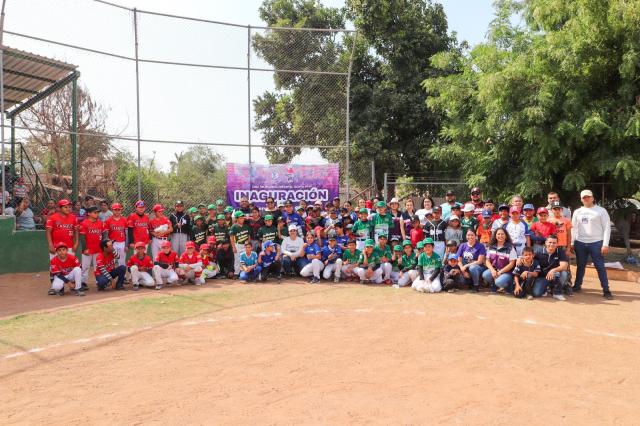 Inauguración de la Liga de béisbol infantil Elota 2023, temporada “ Fidencio Franco Ordoñez”