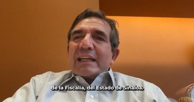 Cuén Ojeda denuncia espionaje por parte del Gobierno de Sinaloa