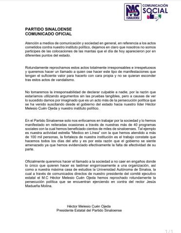 PARTIDO SINALOENSE 