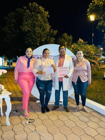 Conferencia Prevención y Conciencia sobre el Cáncer de Mama en municipio de Sinaloa 