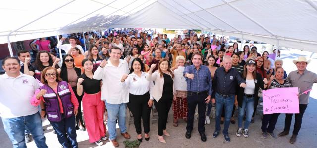 Cuén Ojeda toma protesta de los comités seccionales en Choix