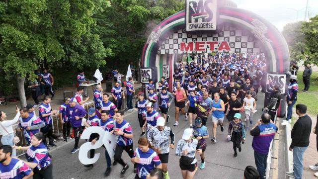 Lleva acabo el PAS carrera de colores con más de 1200 participantes
