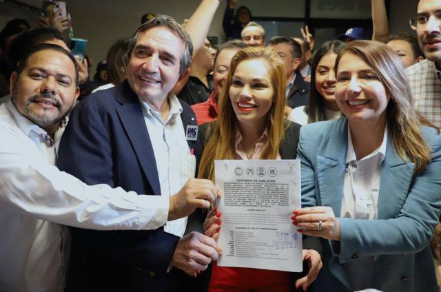 PAS, PRI, PAN, Y PRD listos para para el triunfo por Sinaloa.