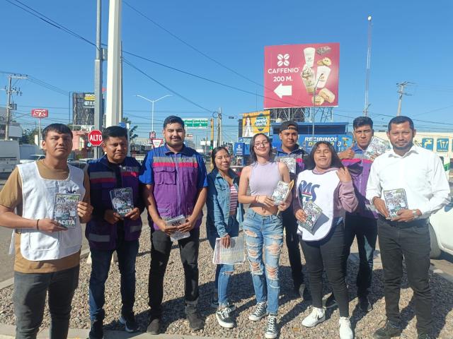  Ser Joven Si CUENta realiza entrega de La Gaceta en Culiacán.