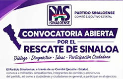 Convocatoria Abierta por el Rescate de Sinaloa